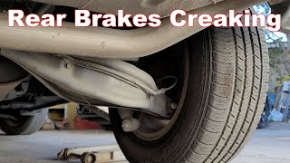 Rear Brakes Creaking When Pressing Brake Pedal Diagnosis and Repair