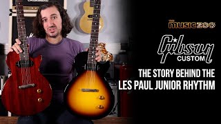 Video thumbnail for A Neck Pickup-Only Les Paul Junior? The Story Behind The Gibson Custom Shop Les Paul Junior Rhythm! by The Music Zoo