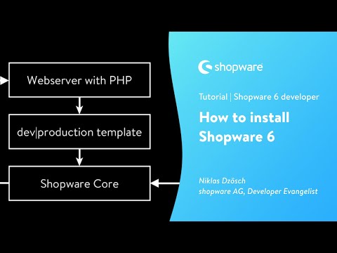 Installing Shopware 6 for extension development (Developer Tutorial)