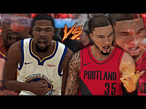 NBA 2K19 MyCAREER - GSW NEEDS KD! LVP vs KD CRAZY BATTLE! Warriors Are BREAKING UP?!