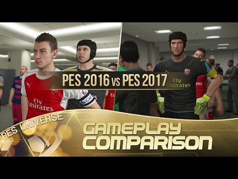 [TTB] PES 2016 vs PES 2017 - Gameplay Comparison - How Much Has It Changed?