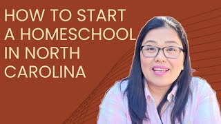 How to Start a Homeschool in North Carolina | How to Start Homeschooling in NC | The Hudson
