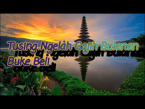 LIRIK LAGU BALI TERBARU || Tebek Dui - Gus Jody || Versi aditya CHANEL