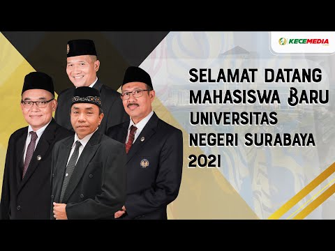 Selamat Datang Mahasiswa Baru Unesa - Wakil Rektor Unesa | Road To PKKMB Unesa 2021