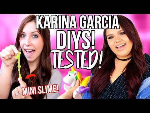 KARINA GARCIA DIYS + LIFE HACKS TESTED! Video