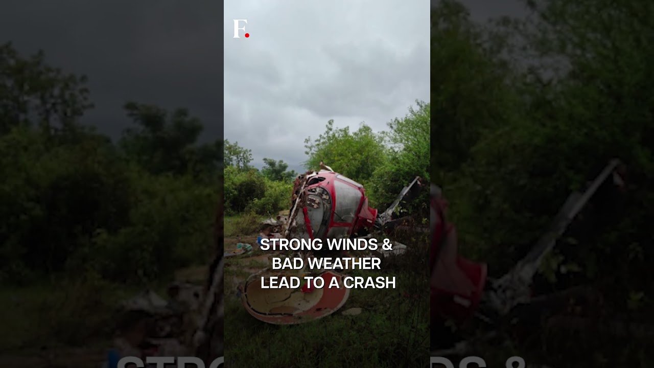 India: Helicopter Crashes In Pune With Four On Board | Subscribe to Firstpost