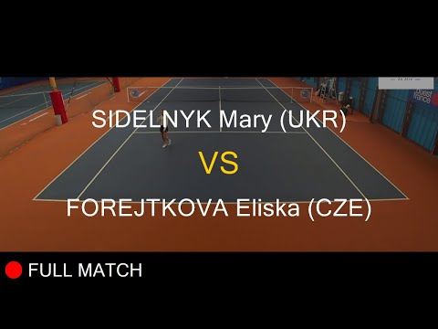SIDELNYK Mary (UKR) VS FOREJTKOVA Eliska (CZE) - Open Super 12 Auray 2020