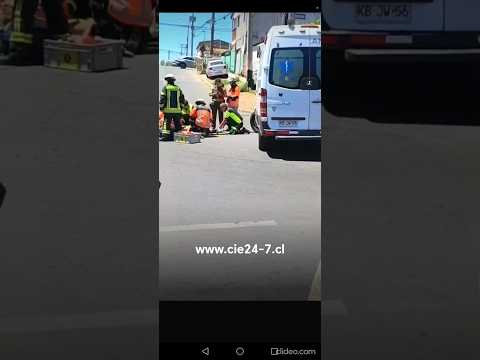 08.02.26 Apoyo a SAMU por rescate de persona Av. Santa María con Venezuela, Playa Ancha, Valparaíso.