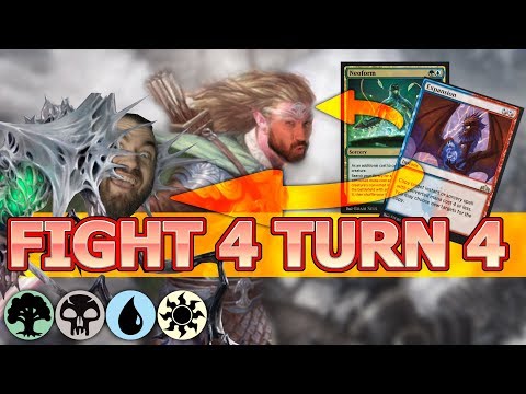 2 Wolves, 4 Fights, 12 Life! Yarok Tolsimir Neoform Combo Standard MTG Arena