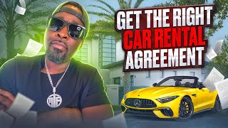 LEARN What Should Be IN YOUR CAR RENTAL AGREEMENT!