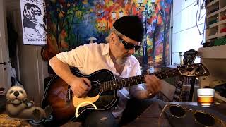 Video thumbnail for Gone off the reservation • Hartwood Villanelle Parlour Electro Acoustic Guitar by Notecracker videos