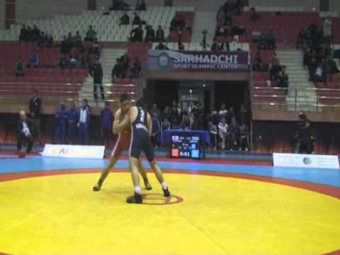 AWFCUP2013 / İslam Abbasov - Nukri Şavadze GEO - gr-cadet 76 kg final