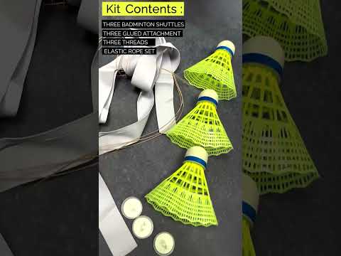 How To Use Badminton Self Practice Kit with LED Shuttlecock