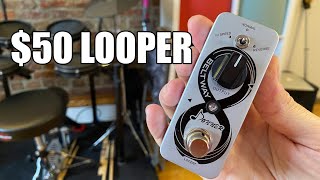 Video thumbnail for Donner Beltway Looper Guitar Effects Pedal - Demo and Review by Demonic Sweaters