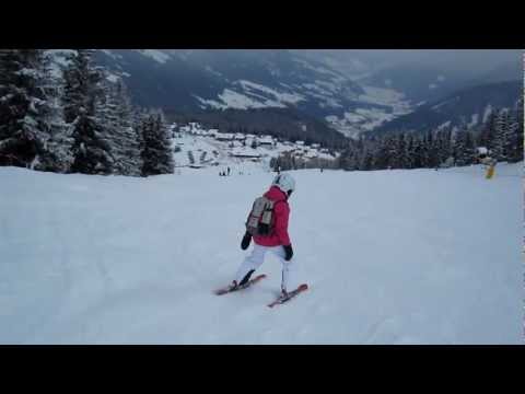 Pauline skiing 2 Filzstein february 2012