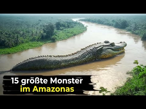 Die 15 größten Monster, die je im Amazonas entdeckt wurden