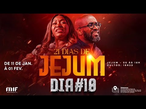 21 DIAS DE JEJUM & ORAÇÃO | dia #10 | 21 de JAN 2026 | com o Pastor ROSÁRIO NETO.
