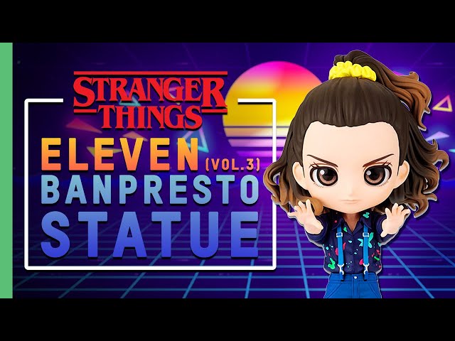 Vídeo relacionado con Banpresto Figura Q Posket Eleven Stranger Things Vol.4 13cm BP18483 Multicolor