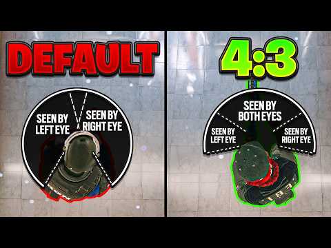 Why You're Losing Gunfights From This ONE Setting (BEST ASPECT RATIO) - Rainbow Six Siege