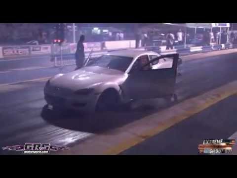 Nightmare RX-8 Crash - Extreme Christmas Shootout!