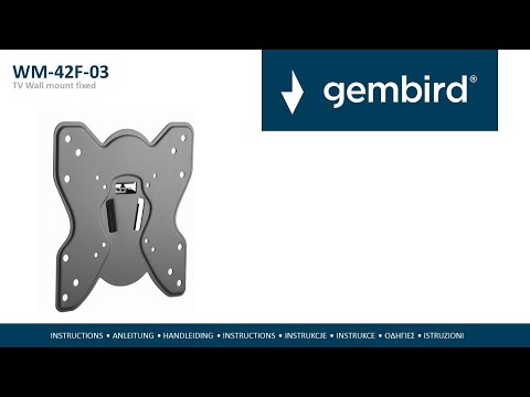 Gembird WM-42F-03 Black