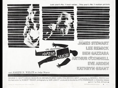 afbeelding Anatomy Of A Murder - drama - 1959 - trailer