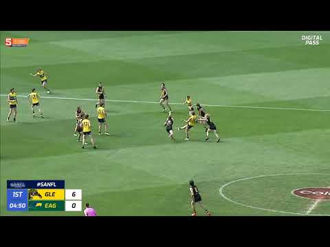 SANFL U18 GF Snapshot - Eagle Mattaes Phillipou lets fly for goal