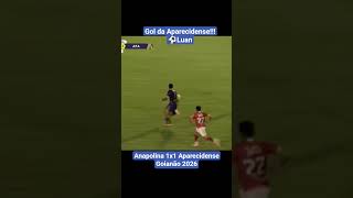 Gol de Luan!!! Anapolina 1x1 Aparecidense #goianão #futebol #aparecidense