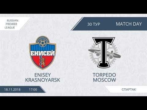 AFL18. Russia. Premier League. TOP 7-12. Day 30. Enisey Krasnoyarsk - Torpedo Moscow.