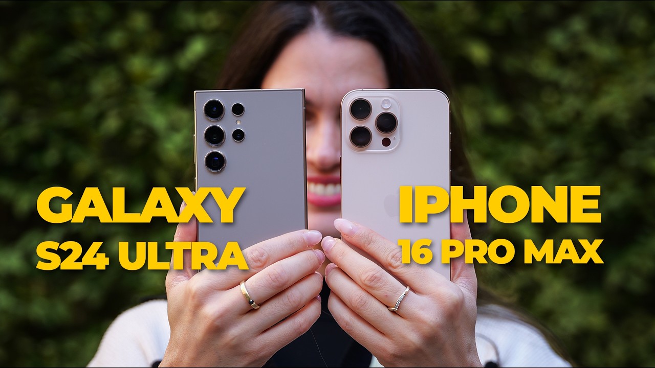 iPhone 16 Pro Max vs Galaxy S24 Ultra! Which has the BEST Camera?!