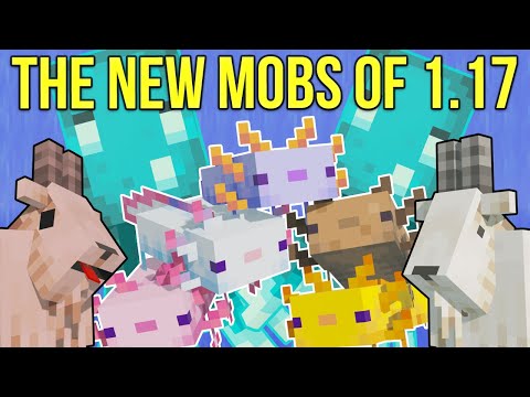 xisumavoid - Minecraft 1.17 The New Mobs Of The Caves & Cliffs Update [Minecraft Myth Busting 129]