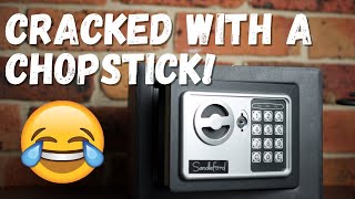How to Crack an Electronic Safe - With a Chopstick!