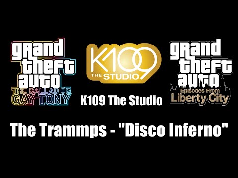 GTA: TBoGT & GTA: EFLC - K109 The Studio | The Trammps - "Disco Inferno"