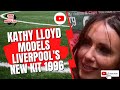 Kathy Lloyd Models Liverpool S New Kit 1996 97