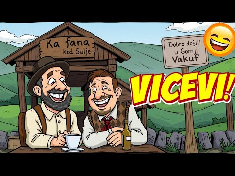 Vicevi za kafu i mezu – domaći humor, najjači!