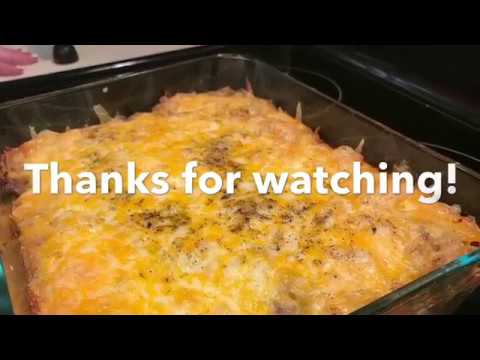 Leftover Makeover---Hash Brown Casserole with Beef and...