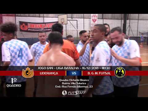 1ºQ/LB/JOGO 644/M-MOMENTOS - Liderança 4 x 4 BGM Futsal