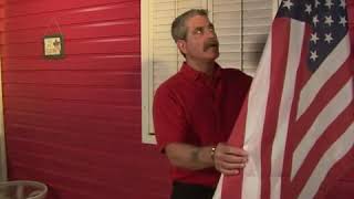 Hanging an American Flag From a Staff or Horizontally