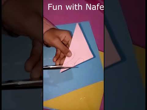 Paper Flower Making | Diy Craft #Shorts #Youtubeshorts #flowermaking #paperflowers  #FunwithNafeesa