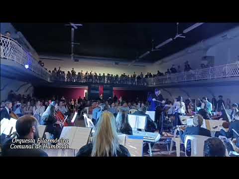 We are the world - Orquesta Filarmónica Comunal de Humboldt, Pía Emmert y Franco Rizzo