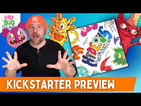 Hideous Abomination - A Monstrous Family Game!