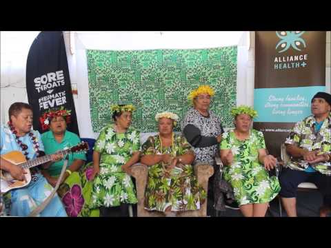 Vaka Tautua's Older People's Niuean Group in Mangere - Rheumatic Fever song