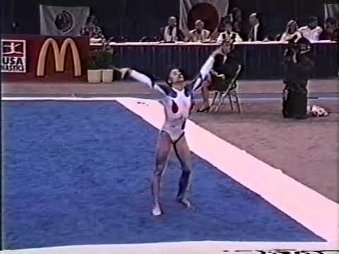 Finals 1993 American Cup   Vanda Hadarean ROM FX 9 087