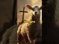 Por qué se sacrificaba un cordero 🐑 y no otro animal ? 🤯😱 #jesus   #biblia   #religion   #dios
