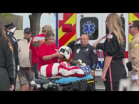 Flight nurse Suzie Smith honored, body returned home after fatal helicopter crash