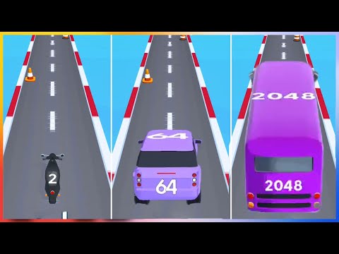 2048 Race - Gameplay Walkthrough - Levels 1-20