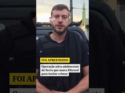 Operação mira adolescente da Serra (ES) que usava Discord para incitar crimes #shorts #noticias