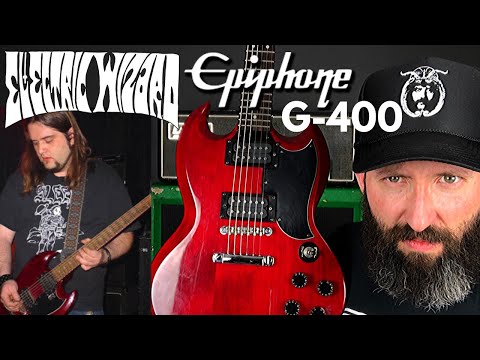 Doom Metal Guitars: The Electric Wizard Jus Oborn Epiphone G-400 MIK