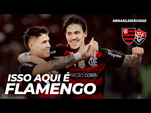 ISSO AQUI É FLAMENGO | FLAMENGO 8 X 0 VITÓRIA | BRASILEIRÃO (25/08/25)