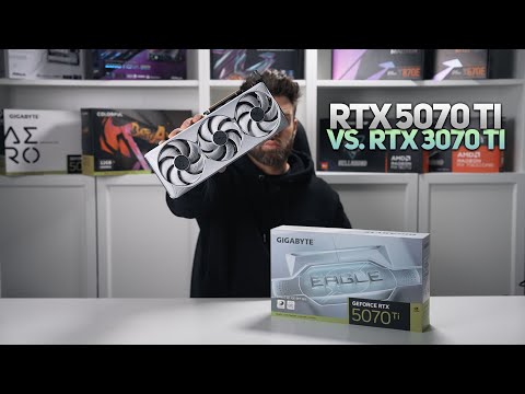 GIGABYTE RTX 5070 Ti Eagle OC Ice SFF Review